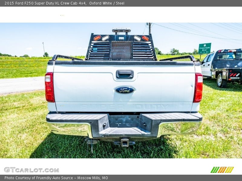 Oxford White / Steel 2015 Ford F250 Super Duty XL Crew Cab 4x4