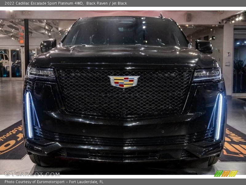 Black Raven / Jet Black 2022 Cadillac Escalade Sport Platinum 4WD