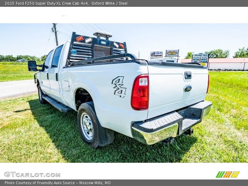Oxford White / Steel 2015 Ford F250 Super Duty XL Crew Cab 4x4