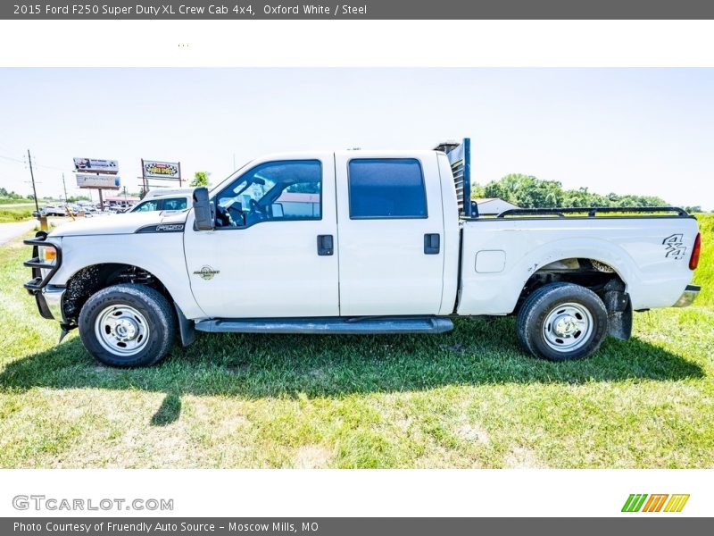 Oxford White / Steel 2015 Ford F250 Super Duty XL Crew Cab 4x4