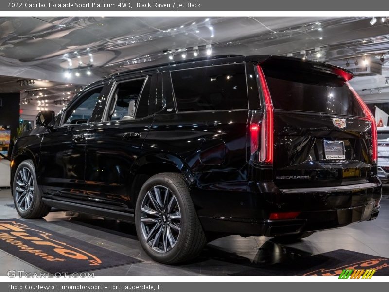 Black Raven / Jet Black 2022 Cadillac Escalade Sport Platinum 4WD