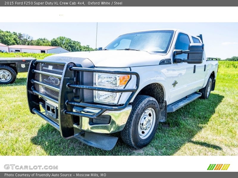 Oxford White / Steel 2015 Ford F250 Super Duty XL Crew Cab 4x4