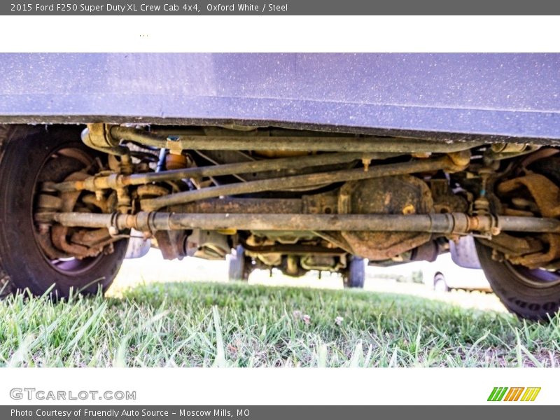 Oxford White / Steel 2015 Ford F250 Super Duty XL Crew Cab 4x4