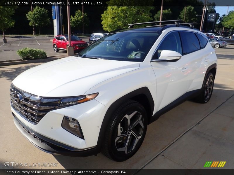 Quartz White / Black 2022 Hyundai Tucson Limited AWD