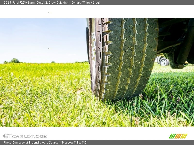 Oxford White / Steel 2015 Ford F250 Super Duty XL Crew Cab 4x4