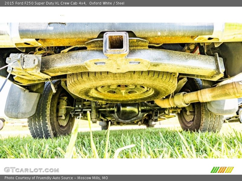 Oxford White / Steel 2015 Ford F250 Super Duty XL Crew Cab 4x4