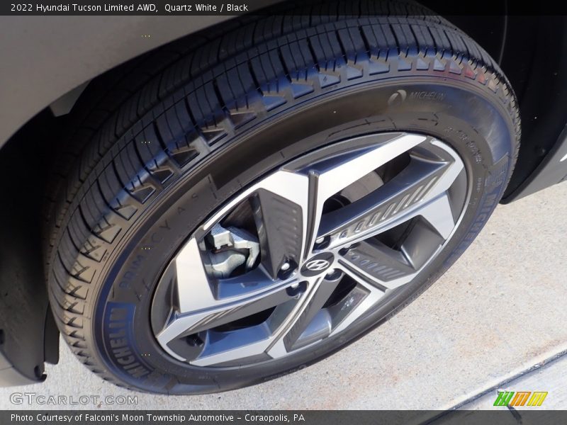 Quartz White / Black 2022 Hyundai Tucson Limited AWD