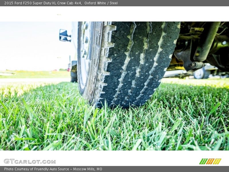 Oxford White / Steel 2015 Ford F250 Super Duty XL Crew Cab 4x4