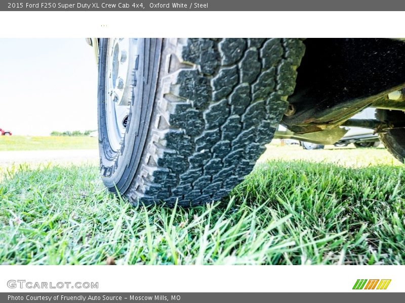 Oxford White / Steel 2015 Ford F250 Super Duty XL Crew Cab 4x4