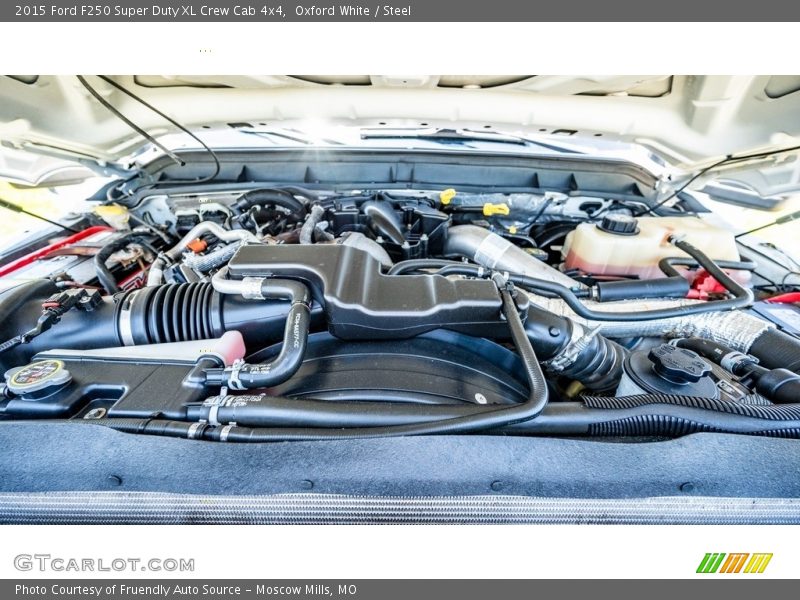 Oxford White / Steel 2015 Ford F250 Super Duty XL Crew Cab 4x4