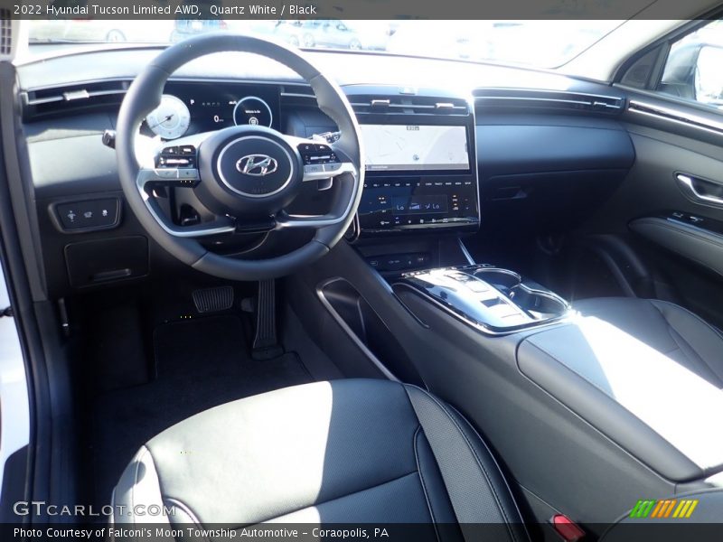 Quartz White / Black 2022 Hyundai Tucson Limited AWD