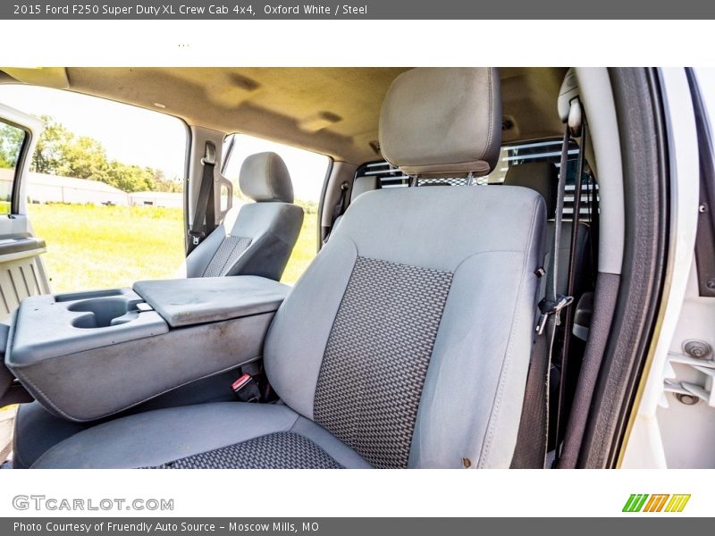 Oxford White / Steel 2015 Ford F250 Super Duty XL Crew Cab 4x4