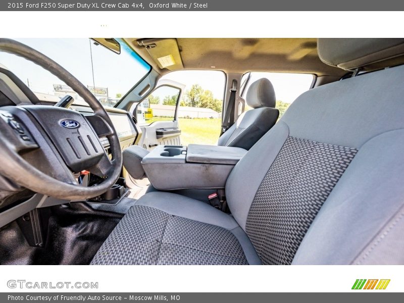 Oxford White / Steel 2015 Ford F250 Super Duty XL Crew Cab 4x4