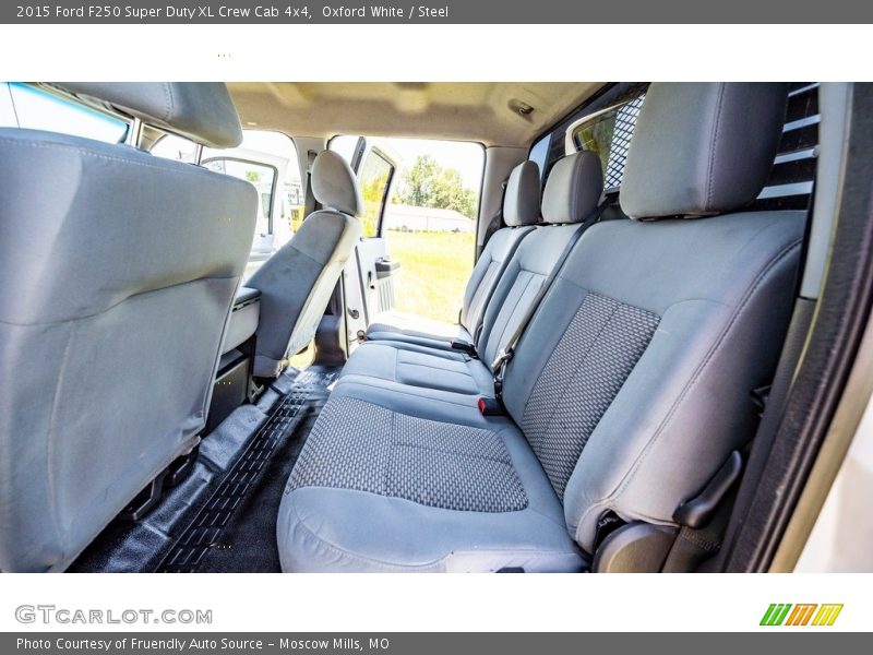 Oxford White / Steel 2015 Ford F250 Super Duty XL Crew Cab 4x4