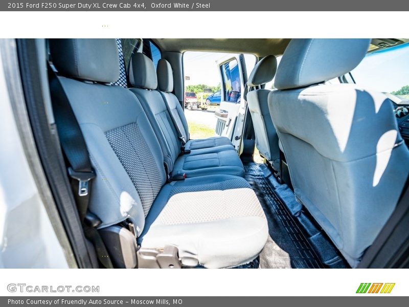 Oxford White / Steel 2015 Ford F250 Super Duty XL Crew Cab 4x4