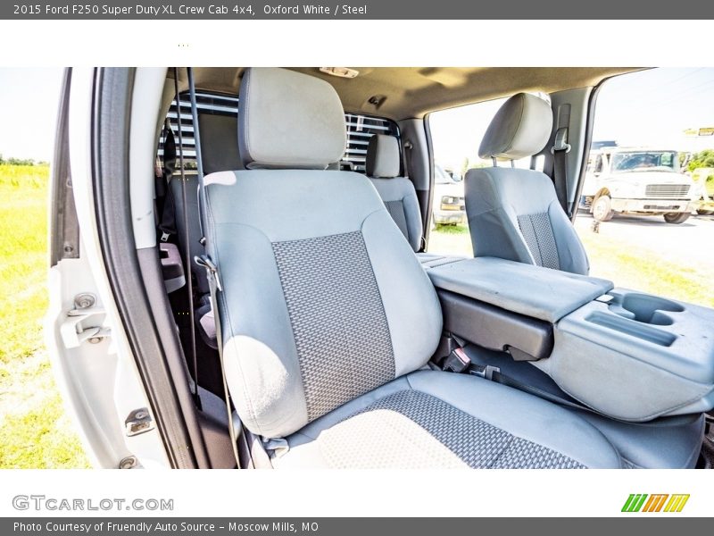 Oxford White / Steel 2015 Ford F250 Super Duty XL Crew Cab 4x4