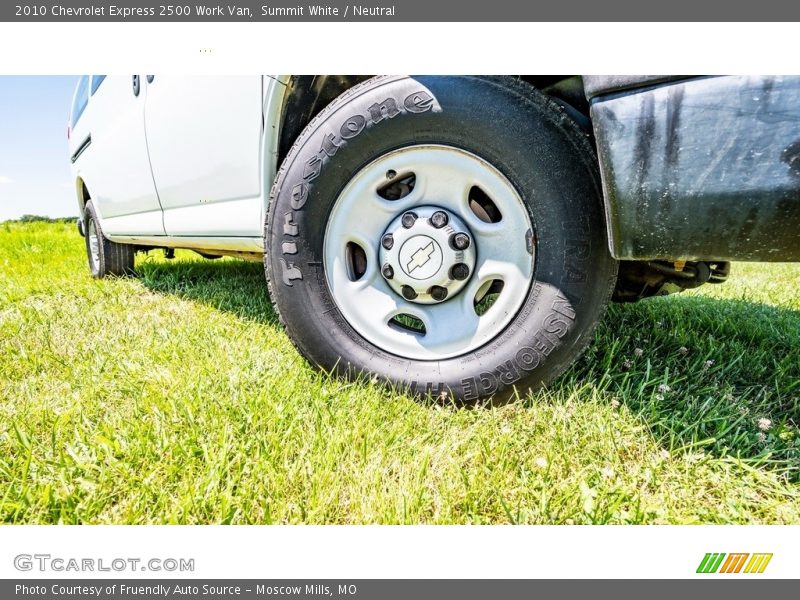 Summit White / Neutral 2010 Chevrolet Express 2500 Work Van