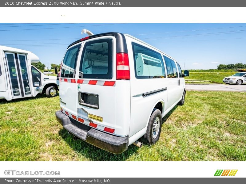 Summit White / Neutral 2010 Chevrolet Express 2500 Work Van