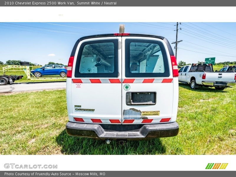 Summit White / Neutral 2010 Chevrolet Express 2500 Work Van