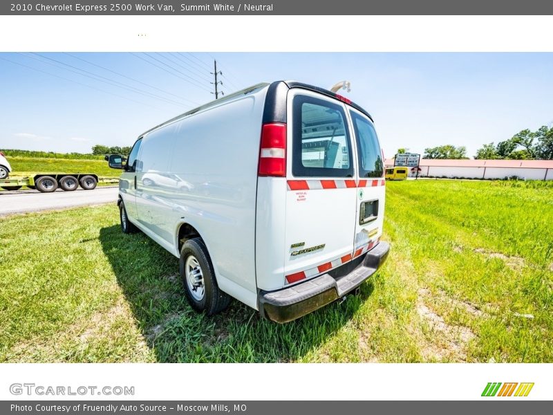 Summit White / Neutral 2010 Chevrolet Express 2500 Work Van