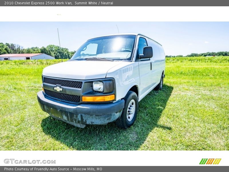 Summit White / Neutral 2010 Chevrolet Express 2500 Work Van