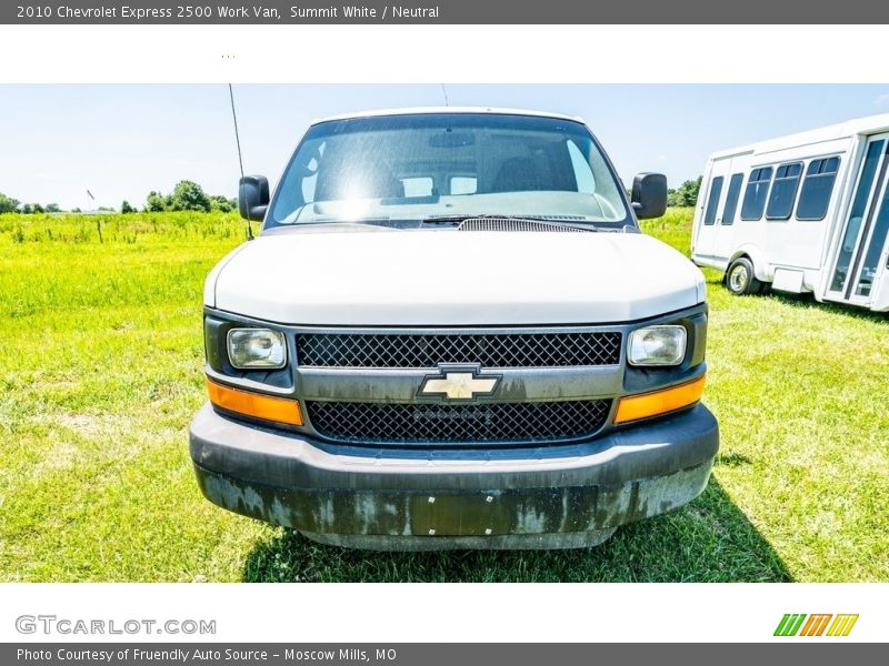 Summit White / Neutral 2010 Chevrolet Express 2500 Work Van