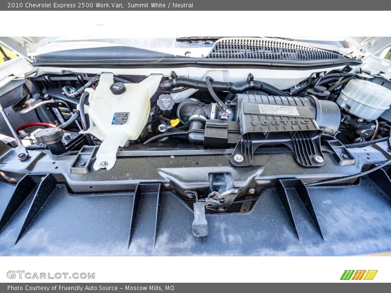 Summit White / Neutral 2010 Chevrolet Express 2500 Work Van