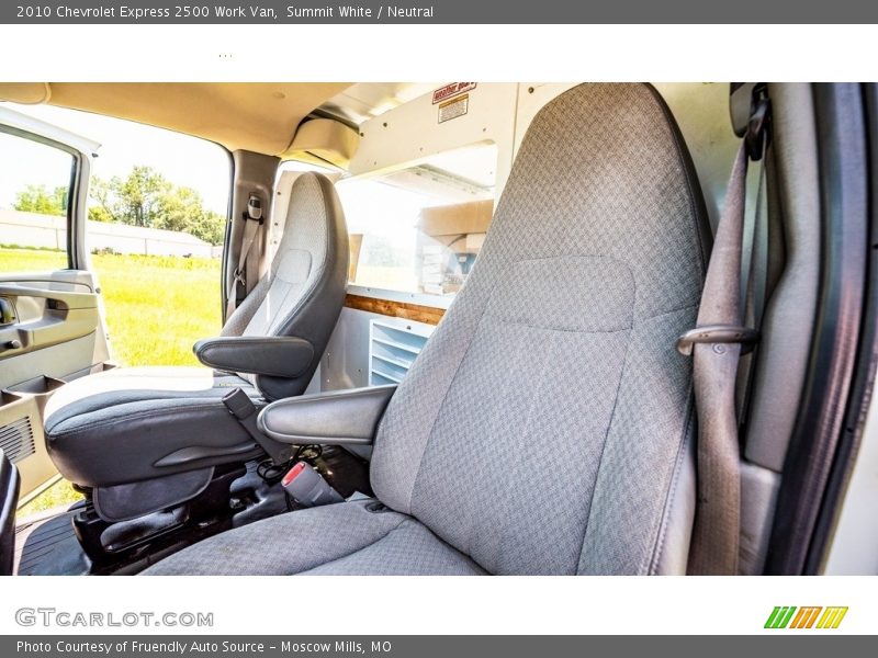 Summit White / Neutral 2010 Chevrolet Express 2500 Work Van