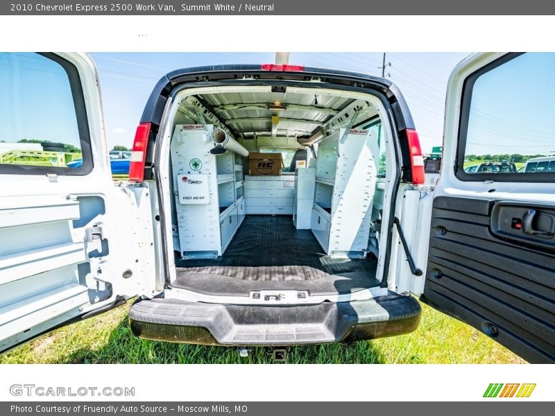 Summit White / Neutral 2010 Chevrolet Express 2500 Work Van