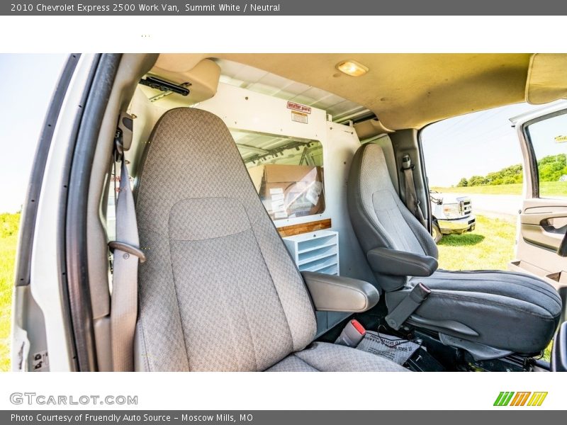 Summit White / Neutral 2010 Chevrolet Express 2500 Work Van
