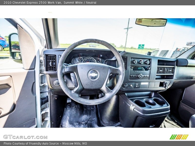 Summit White / Neutral 2010 Chevrolet Express 2500 Work Van