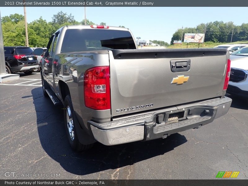 Graystone Metallic / Ebony 2013 Chevrolet Silverado 1500 LT Extended Cab 4x4