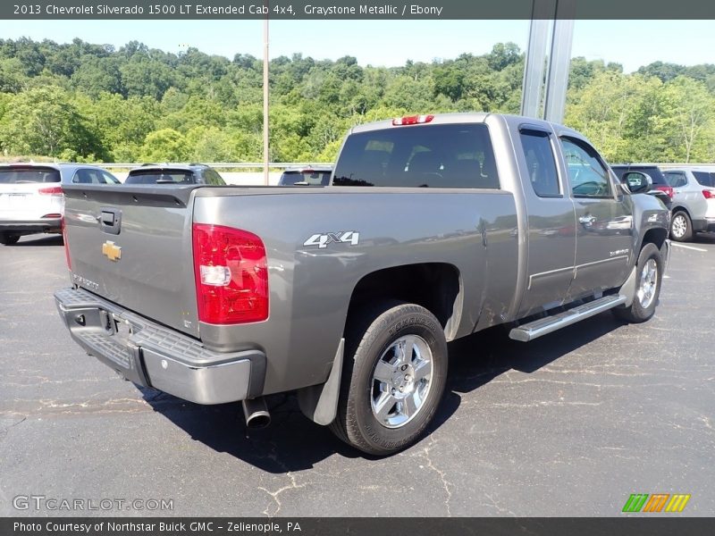 Graystone Metallic / Ebony 2013 Chevrolet Silverado 1500 LT Extended Cab 4x4