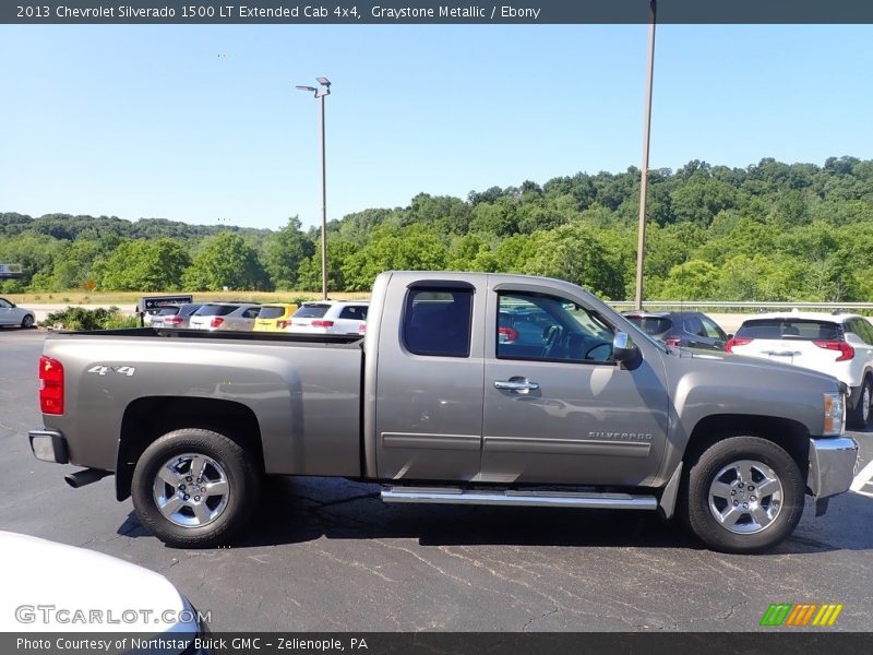 Graystone Metallic / Ebony 2013 Chevrolet Silverado 1500 LT Extended Cab 4x4