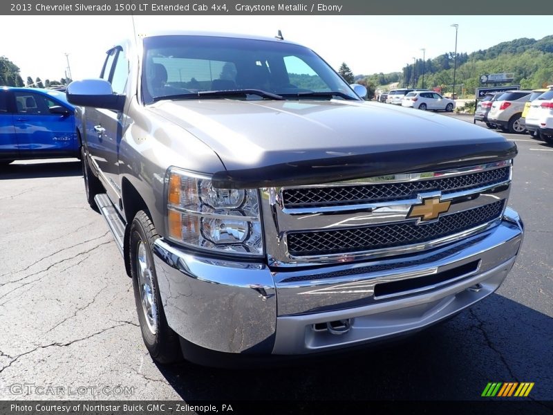 Graystone Metallic / Ebony 2013 Chevrolet Silverado 1500 LT Extended Cab 4x4