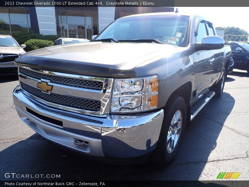 Graystone Metallic / Ebony 2013 Chevrolet Silverado 1500 LT Extended Cab 4x4