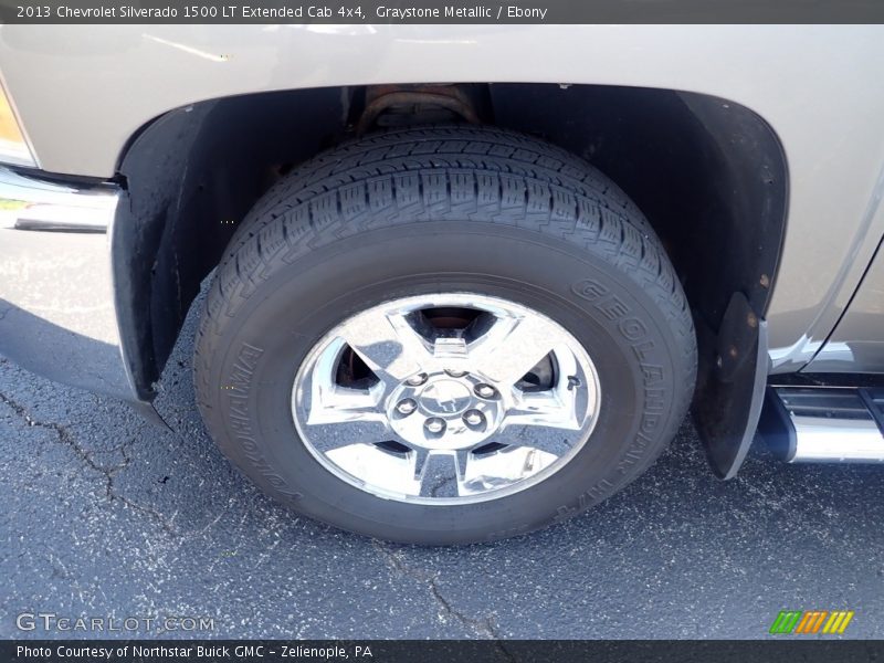 Graystone Metallic / Ebony 2013 Chevrolet Silverado 1500 LT Extended Cab 4x4