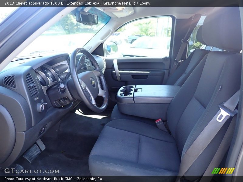 Graystone Metallic / Ebony 2013 Chevrolet Silverado 1500 LT Extended Cab 4x4