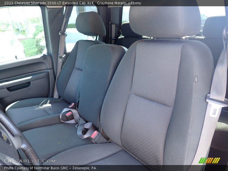 Graystone Metallic / Ebony 2013 Chevrolet Silverado 1500 LT Extended Cab 4x4
