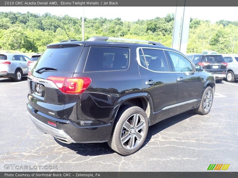 Ebony Twilight Metallic / Jet Black 2019 GMC Acadia Denali AWD