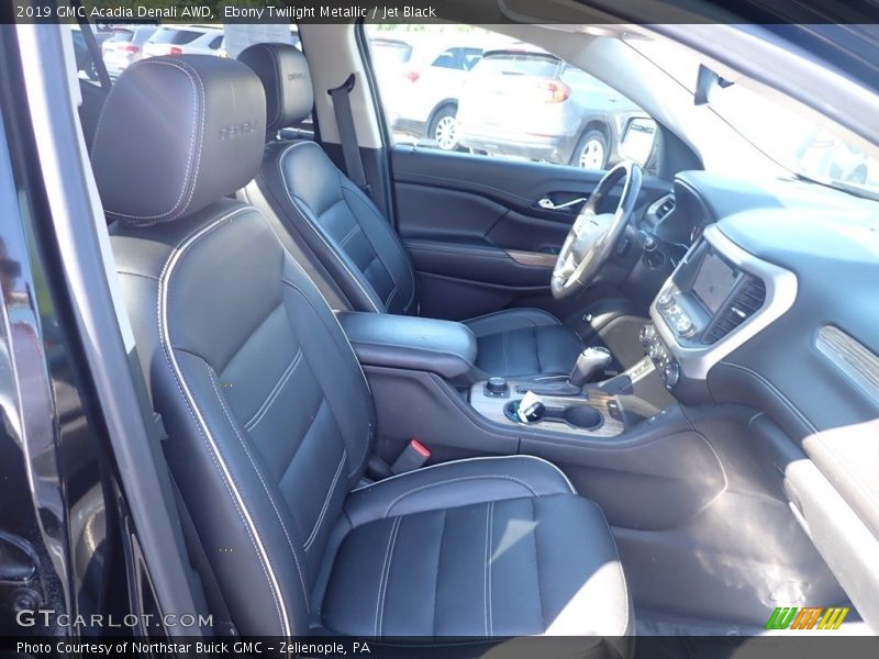 Ebony Twilight Metallic / Jet Black 2019 GMC Acadia Denali AWD