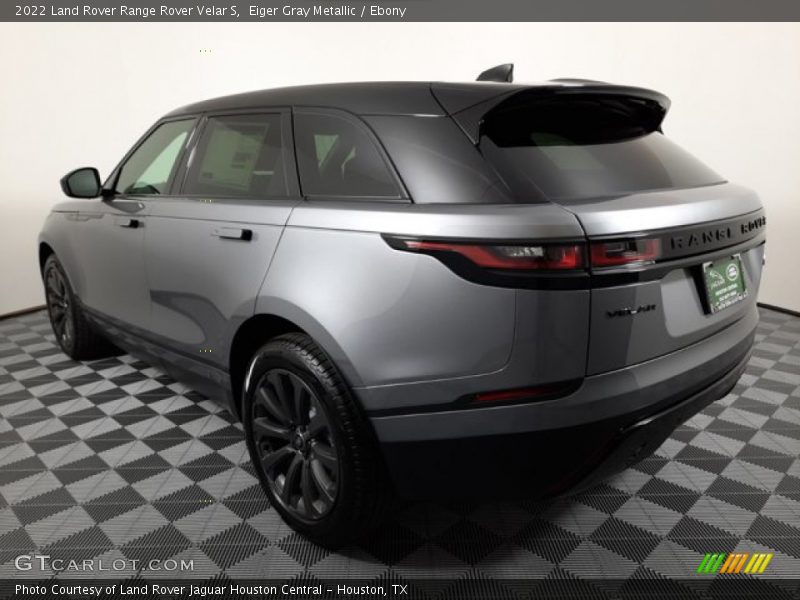 Eiger Gray Metallic / Ebony 2022 Land Rover Range Rover Velar S