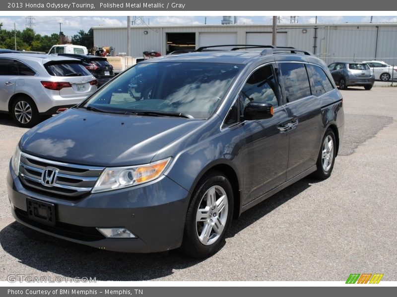 Polished Metal Metallic / Gray 2013 Honda Odyssey Touring