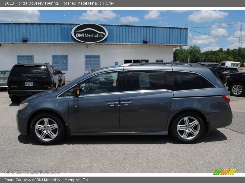 Polished Metal Metallic / Gray 2013 Honda Odyssey Touring