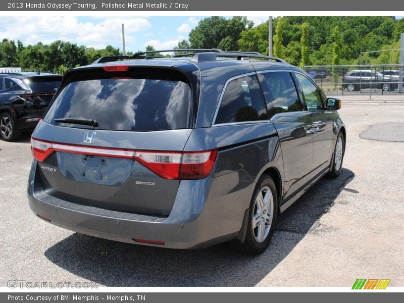 Polished Metal Metallic / Gray 2013 Honda Odyssey Touring