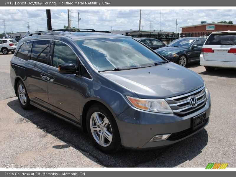 Polished Metal Metallic / Gray 2013 Honda Odyssey Touring