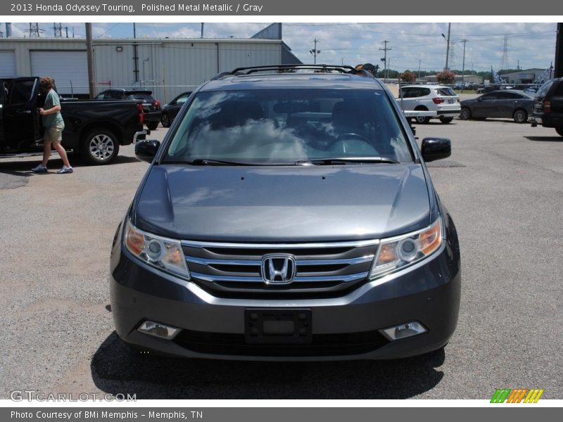 Polished Metal Metallic / Gray 2013 Honda Odyssey Touring