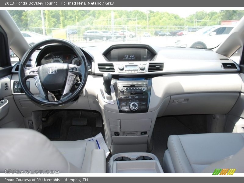 Polished Metal Metallic / Gray 2013 Honda Odyssey Touring