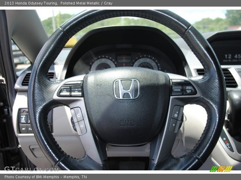 Polished Metal Metallic / Gray 2013 Honda Odyssey Touring