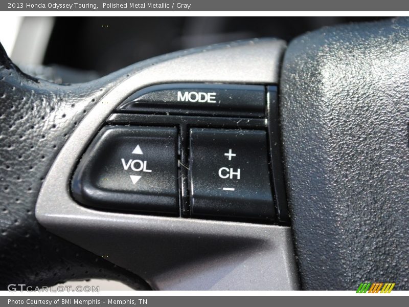 Polished Metal Metallic / Gray 2013 Honda Odyssey Touring
